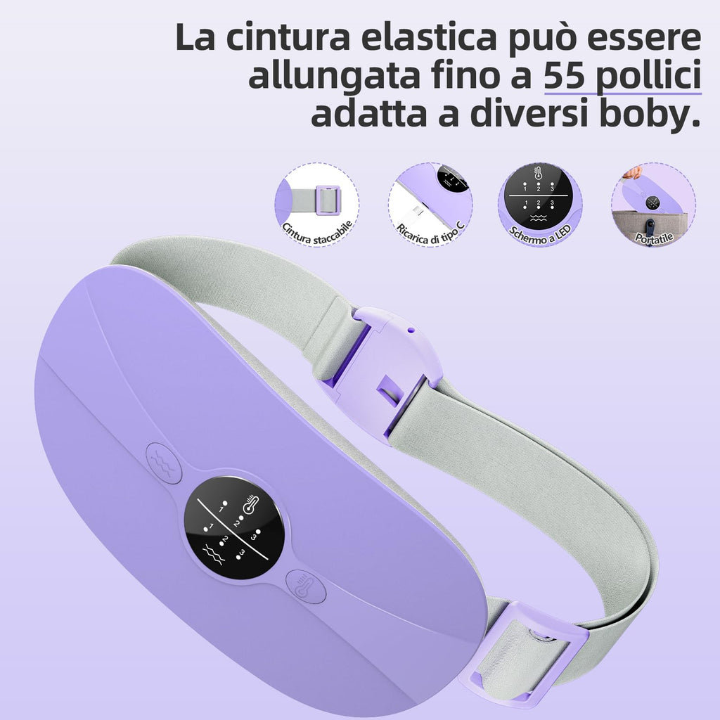 Portatile Fascia Riscaldante dolori mestruali, Cuscinetto Mestruale