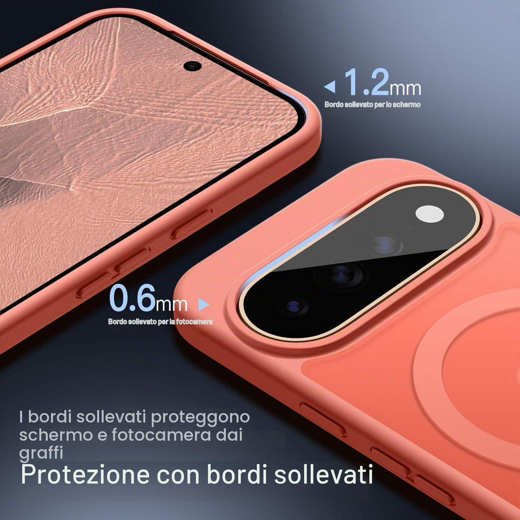 JETech Cover Magnetica per Google Pixel 10/10 Pro, Nero Ossidiana