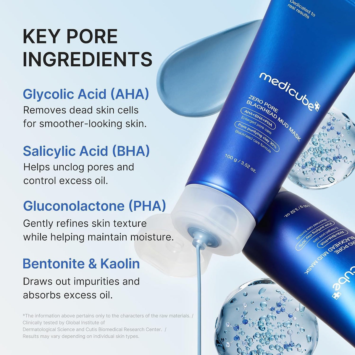 medicube Zero Pore Blackhead Mud Facial Mask