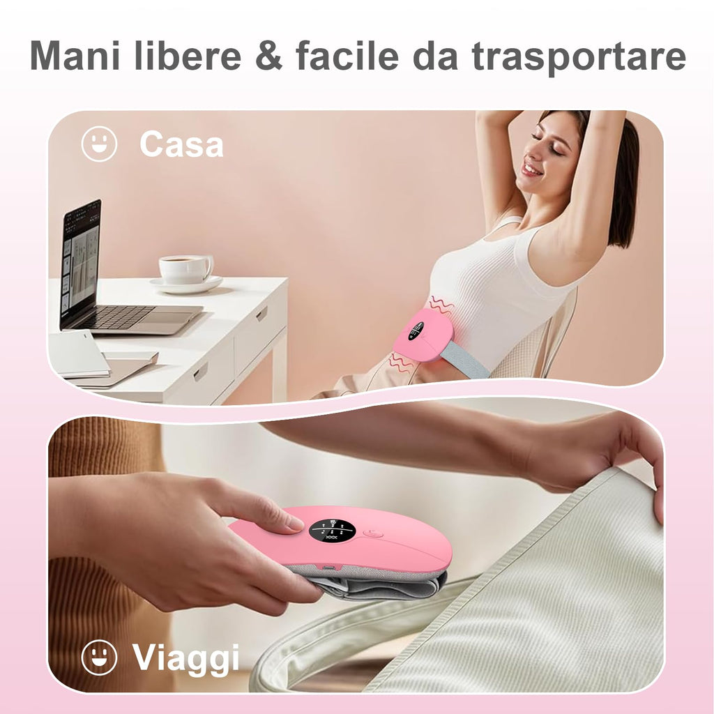 Portatile Fascia Riscaldante dolori mestruali, Cuscinetto Mestruale