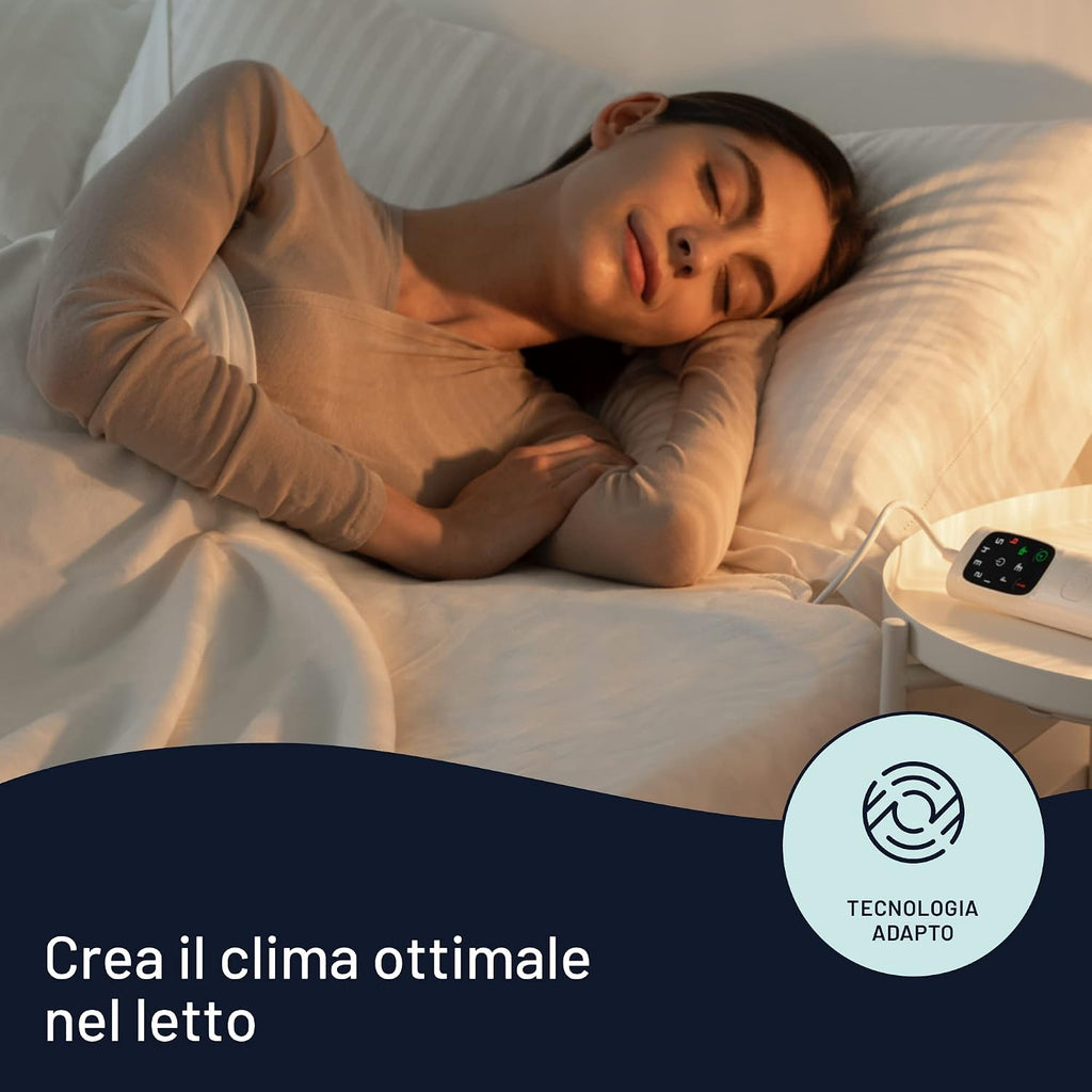 Imetec Scaldasonno Adapto – Scaldaletto singolo 150x80 cotone