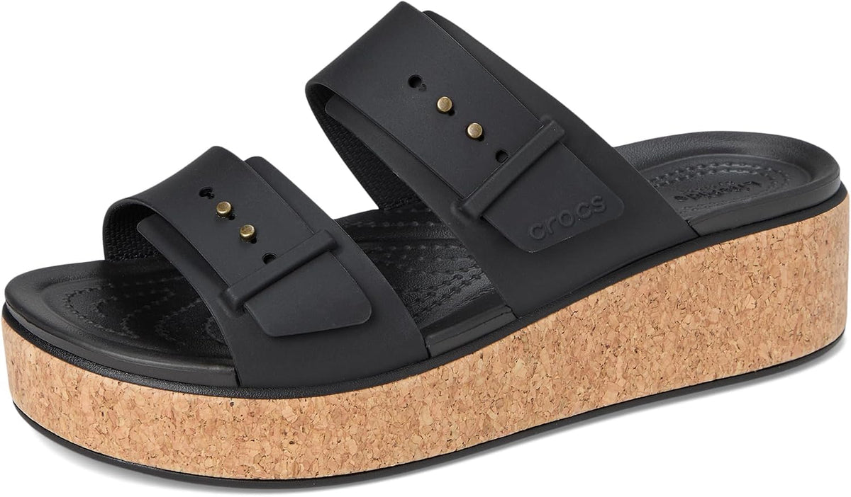 Crocs Brooklyn Cork Buckle, Sandali Donna