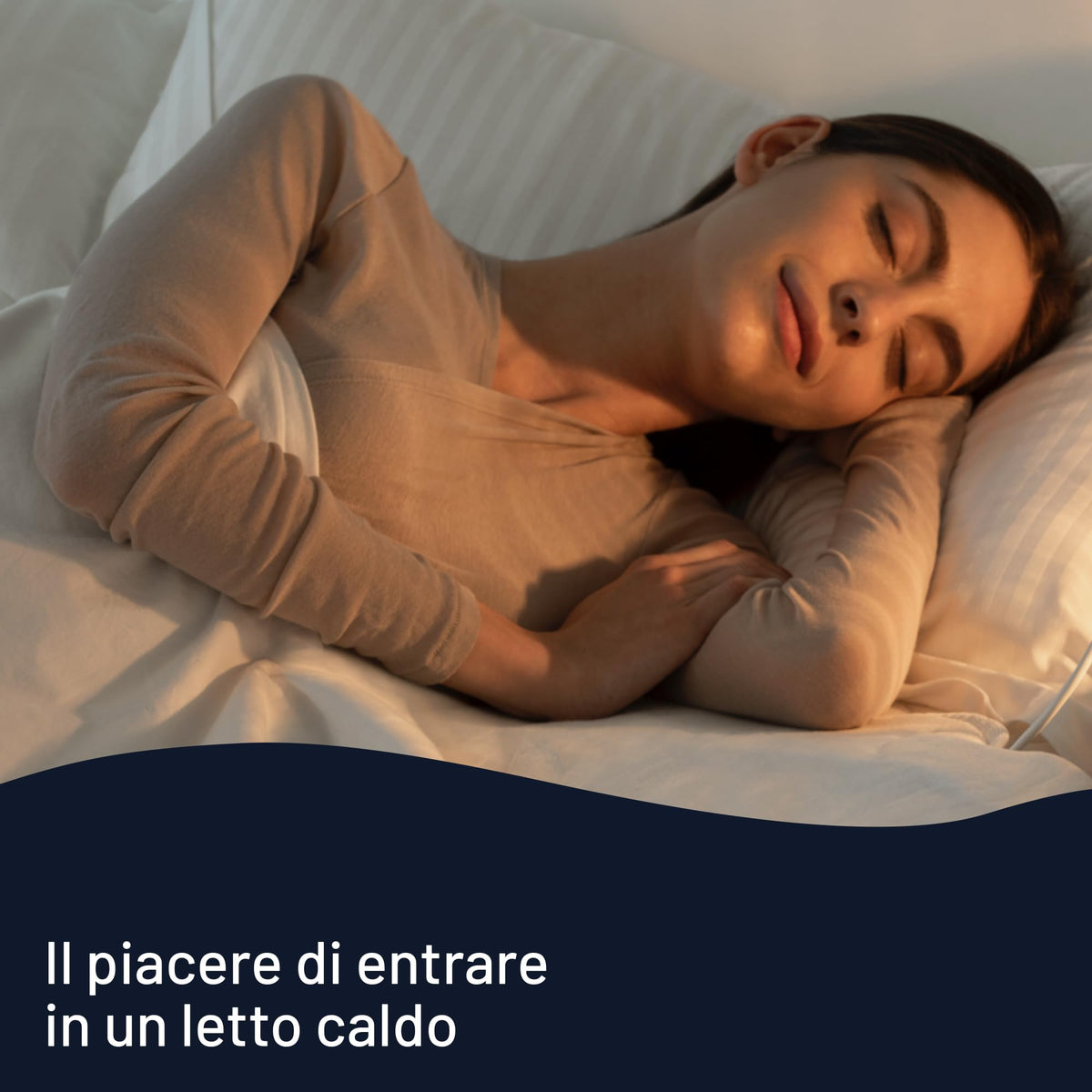 Imetec Scaldasonno Adapto – Scaldaletto singolo 150x80 cotone