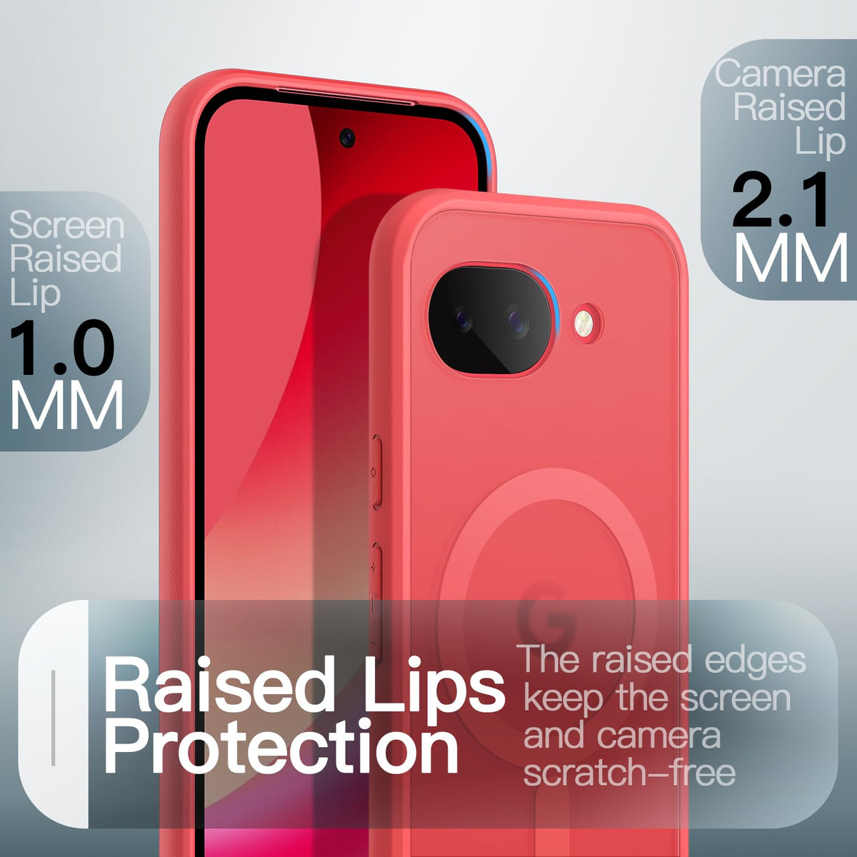 JETech Cover Magnetica per Google Pixel 10/10 Pro, Nero Ossidiana