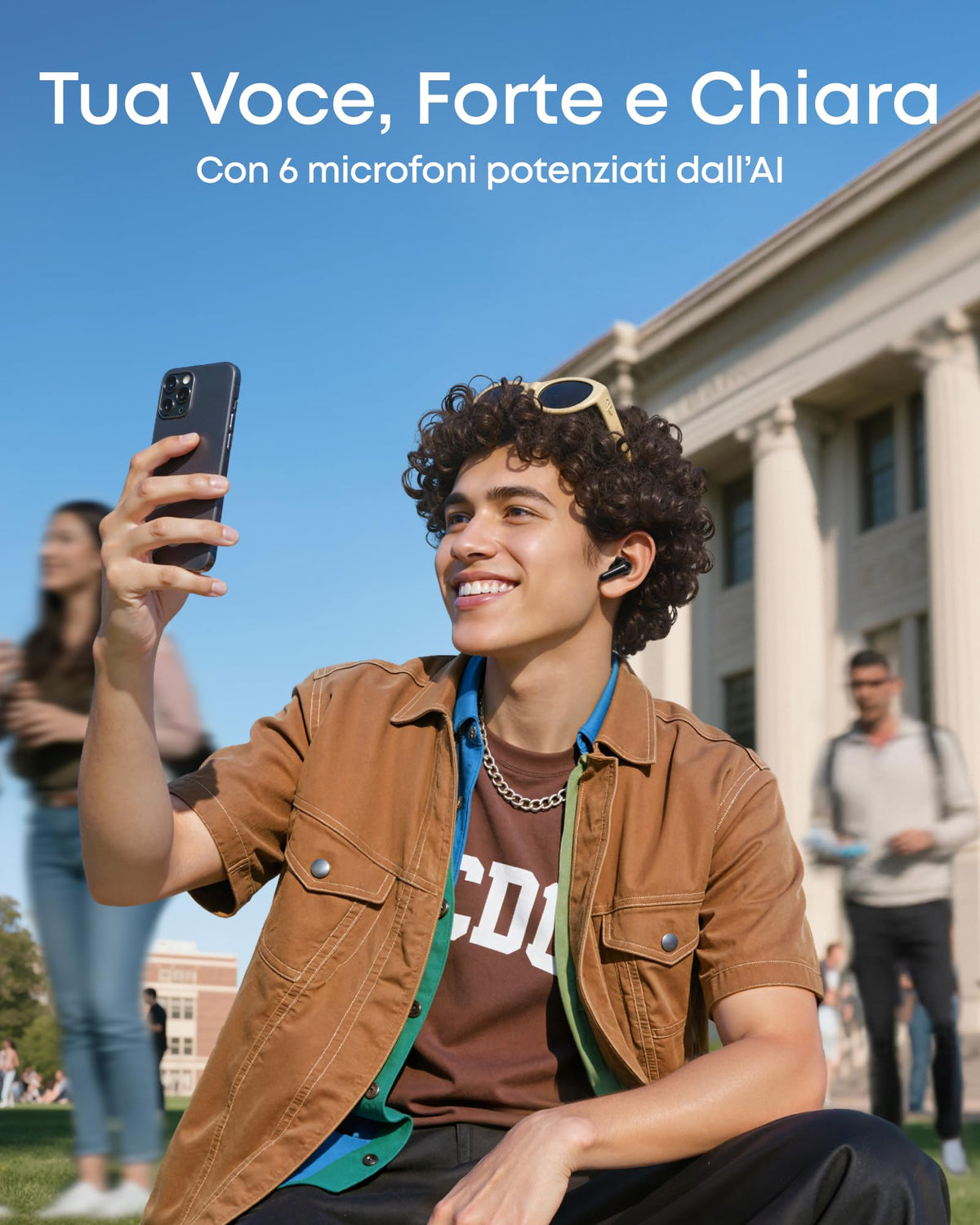 Soundcore di Anker P31i Cuffie Bluetooth con Cancellazione Adattiva Rumore