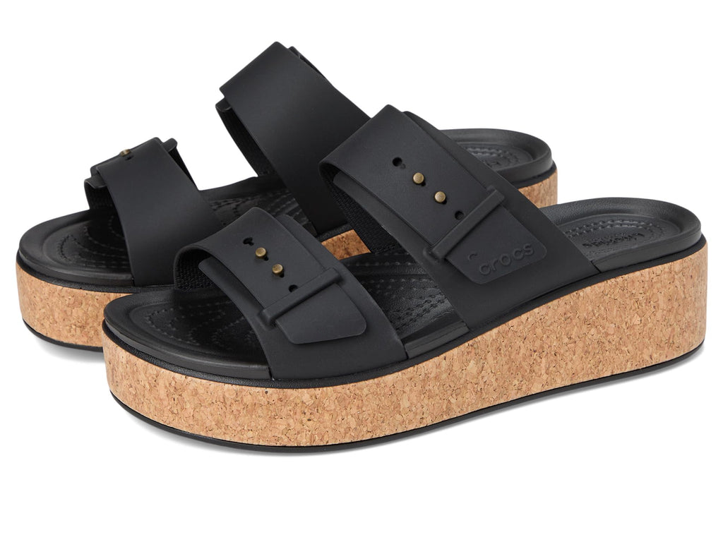 Crocs Brooklyn Cork Buckle, Sandali Donna