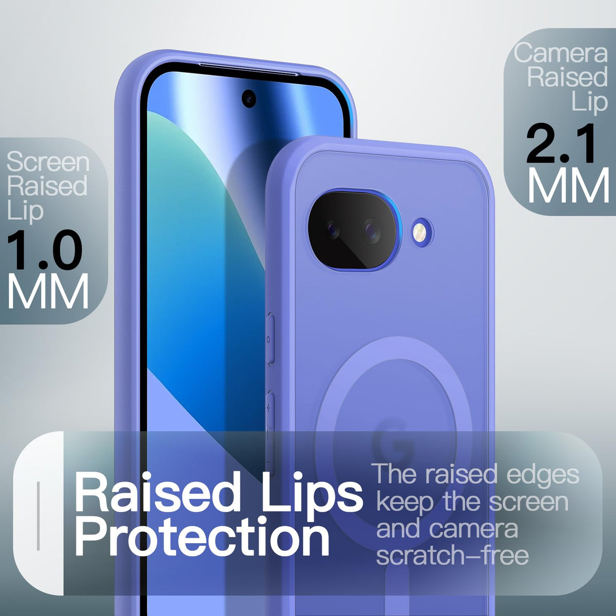 JETech Cover Magnetica per Google Pixel 10/10 Pro, Nero Ossidiana