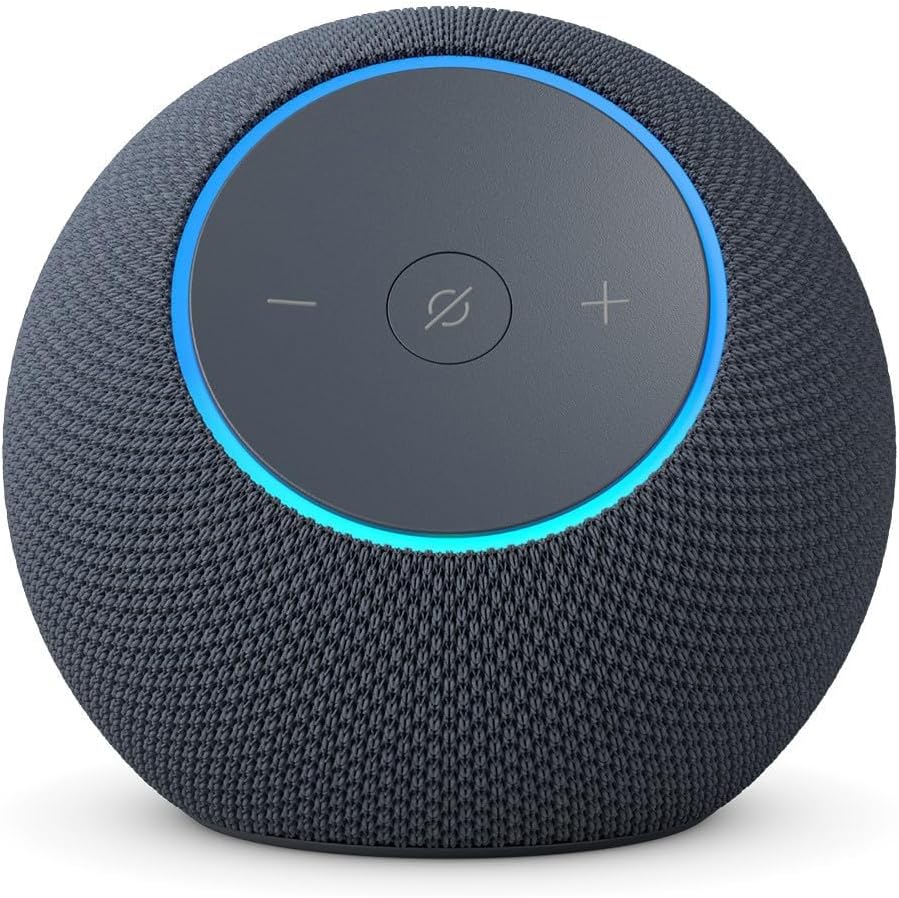 Amazon Echo Dot Max (ultimo modello) - Altoparlante Alexa con audio avvolgente, Hub Casa Intelligente integrato, Grafite, con Accesso Anticipato ad Alexa+