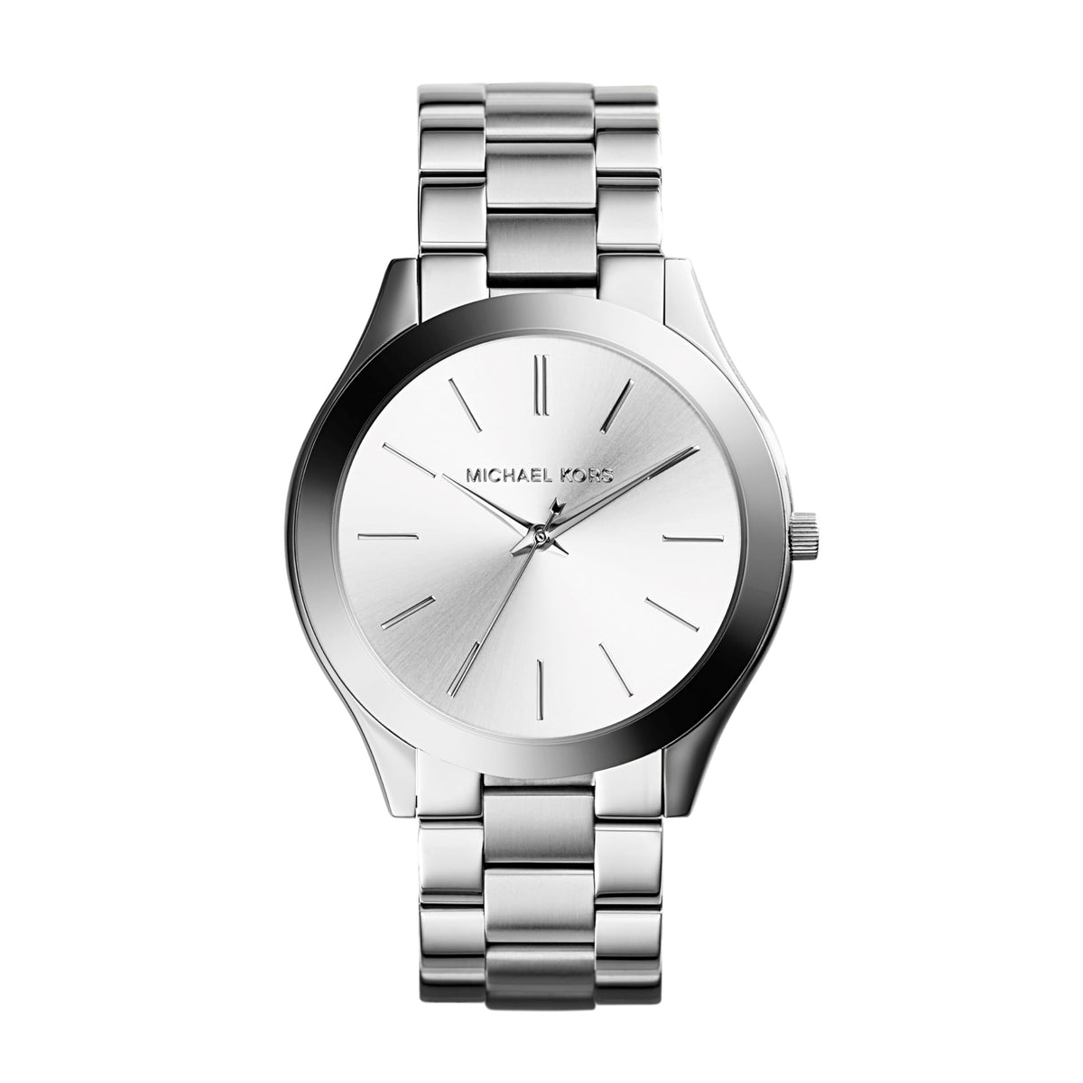 Michael Kors Orologio Slim Runway da donna, movimento al quarzo a tre lancette da 42 mm con cinturino in acciaio inossidabile