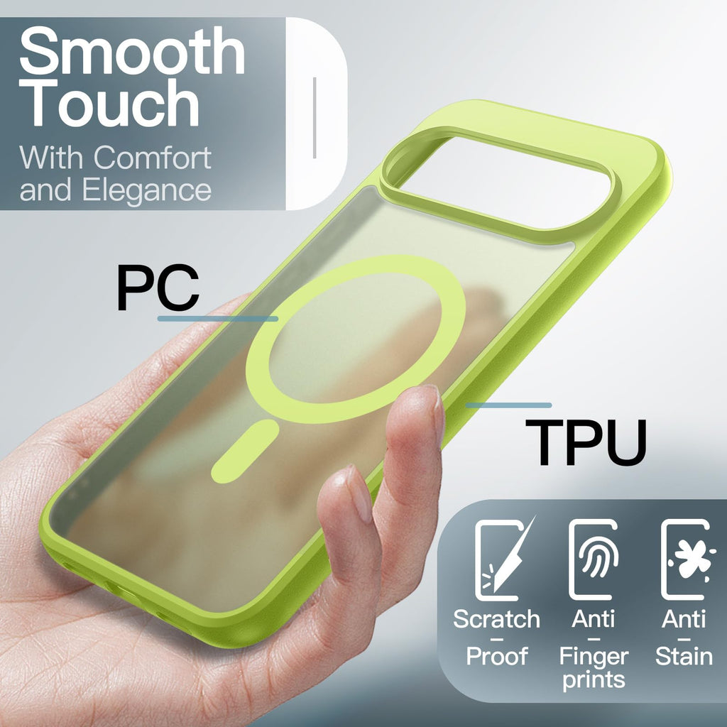 JETech Cover Magnetica per Google Pixel 10/10 Pro, Nero Ossidiana