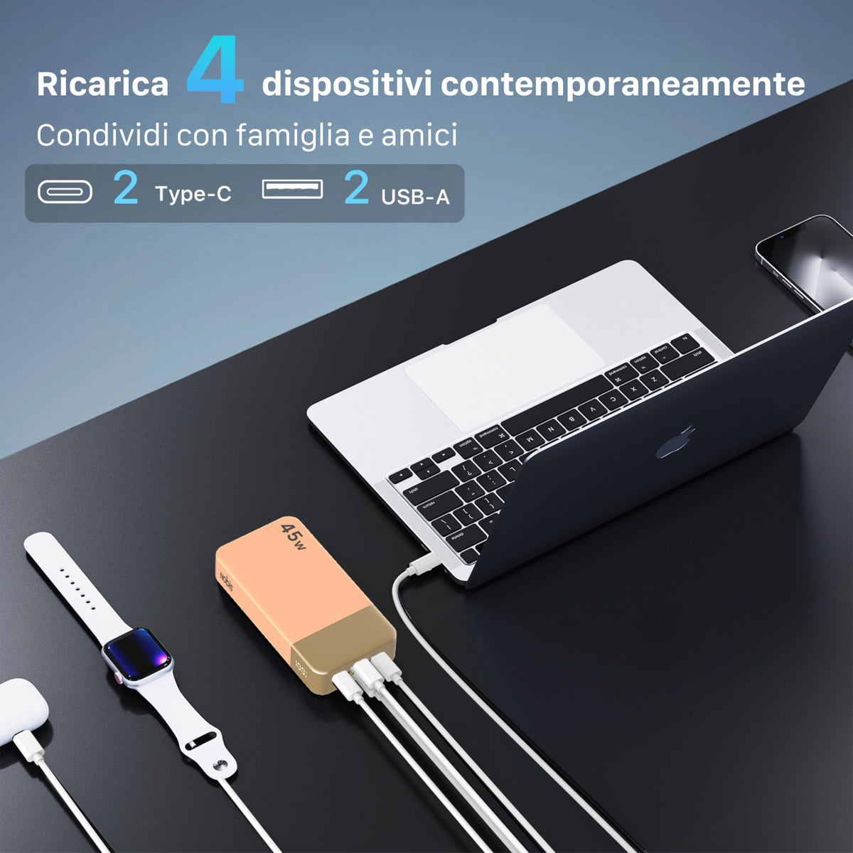 NOBIS 20000mAh 45W Power Bank