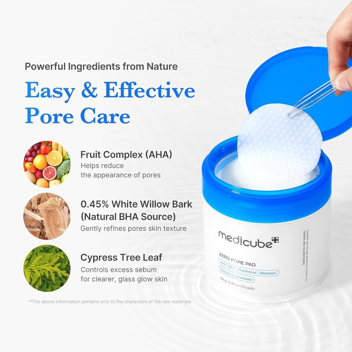 medicube Toner Pads Kojic Acid Turmeric Clarifying Toner Pad