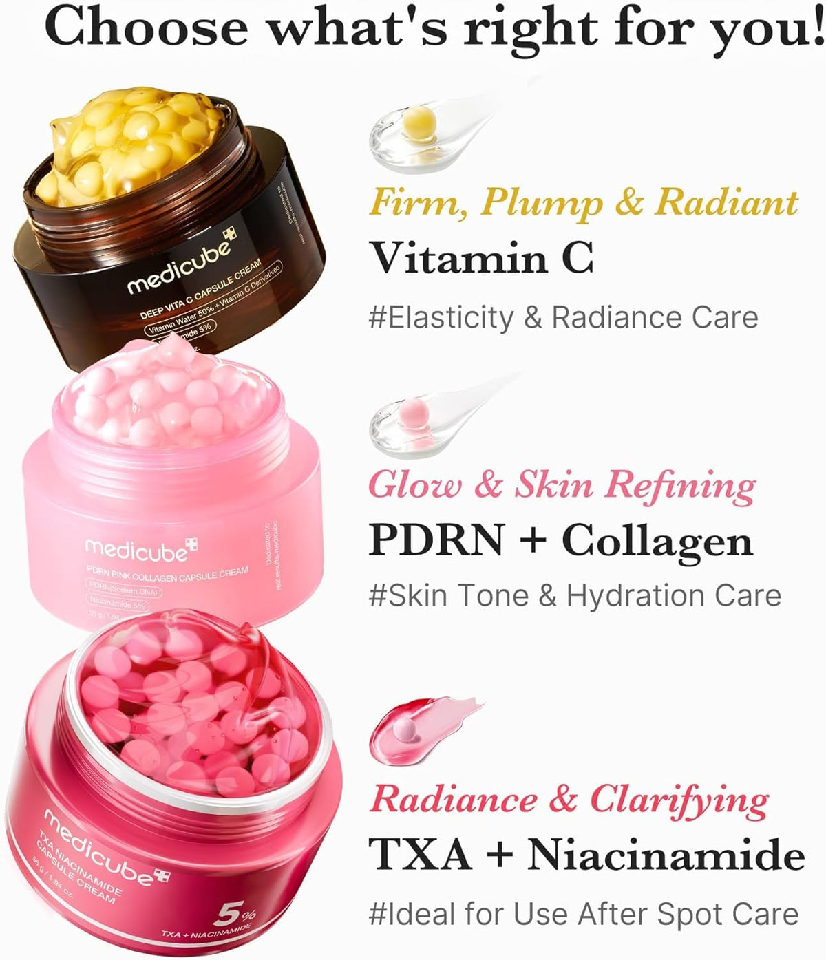 medicube Capsule Cream with TXA + Niacinamide