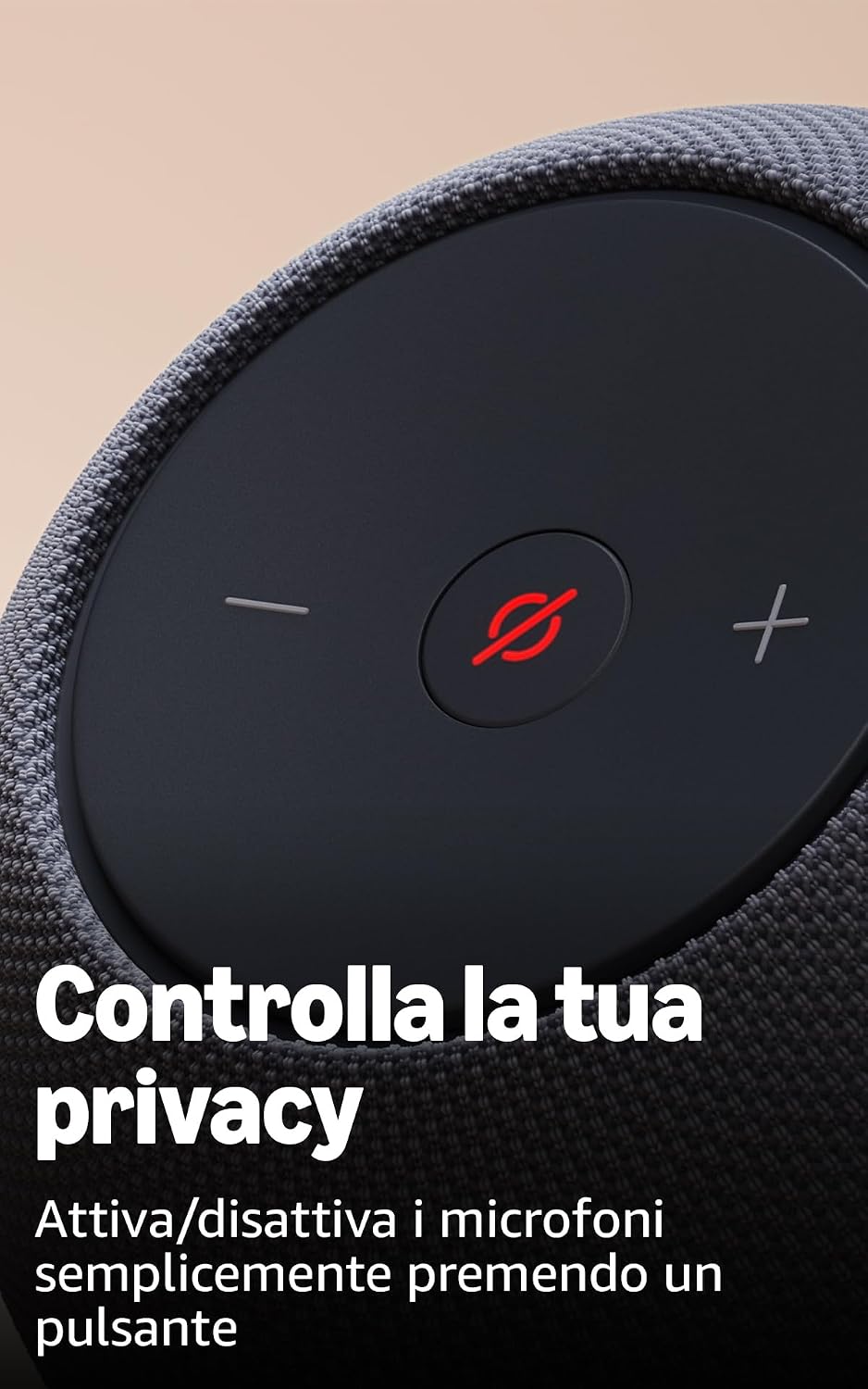 Amazon Echo Dot Max (ultimo modello) - Altoparlante Alexa con audio avvolgente, Hub Casa Intelligente integrato, Grafite, con Accesso Anticipato ad Alexa+