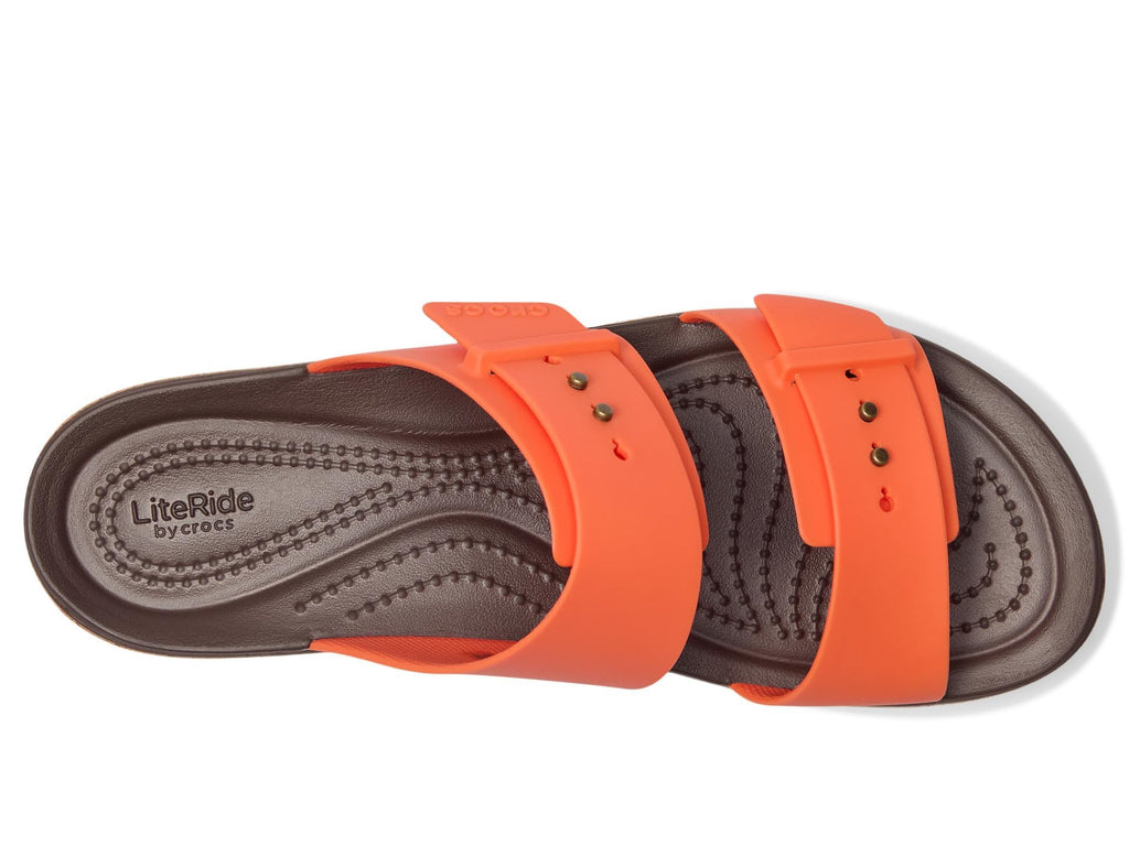 Crocs Brooklyn Cork Buckle, Sandali Donna