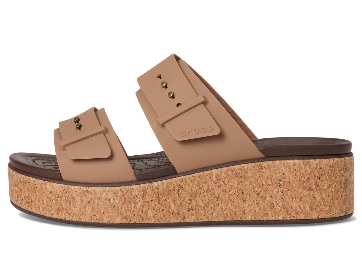 Crocs Brooklyn Cork Buckle, Sandali Donna