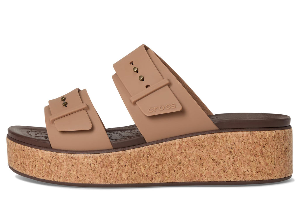 Crocs Brooklyn Cork Buckle, Sandali Donna