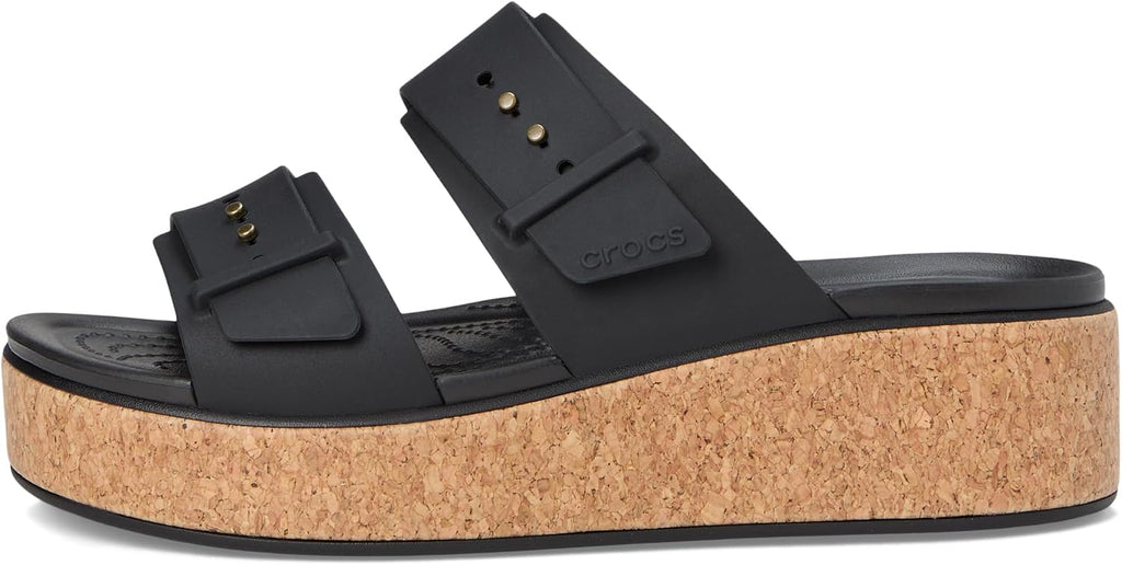 Crocs Brooklyn Cork Buckle, Sandali Donna
