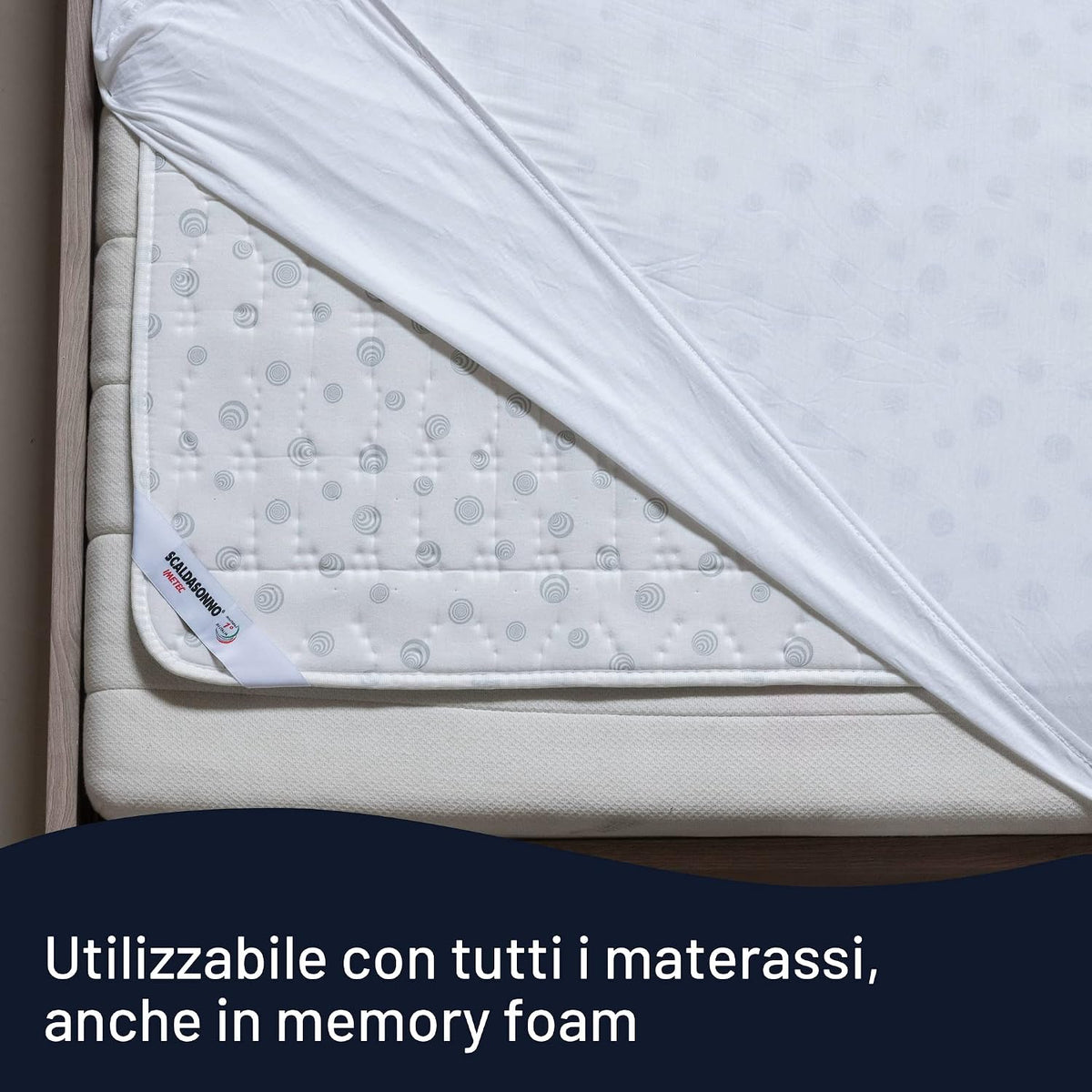 Imetec Scaldasonno Adapto – Scaldaletto singolo 150x80 cotone