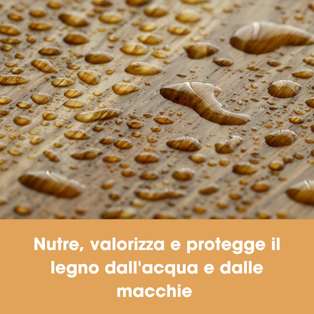 Cera d'Api Naturale per Legno & Mobili Furniture Clinic: 200ml - Rifinisce e Lucida Ogni Legno per Armadi, Porte, Pavimenti- a Basso Odore, Atossica
