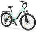ESKUTE C202 Bicicletta Elettrica 48V 17,5Ah per Adulti 26”, Batteria Rimovibile, E-Bike da Città per Pendolari, Cambio 7 Velocità, 25 km/h, Autonomia fino a 110 km