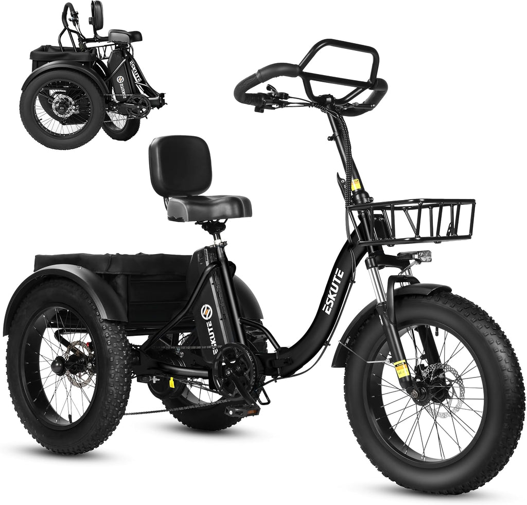 ESKUTE Triciclo Elettrico per Adulti T302 Pro