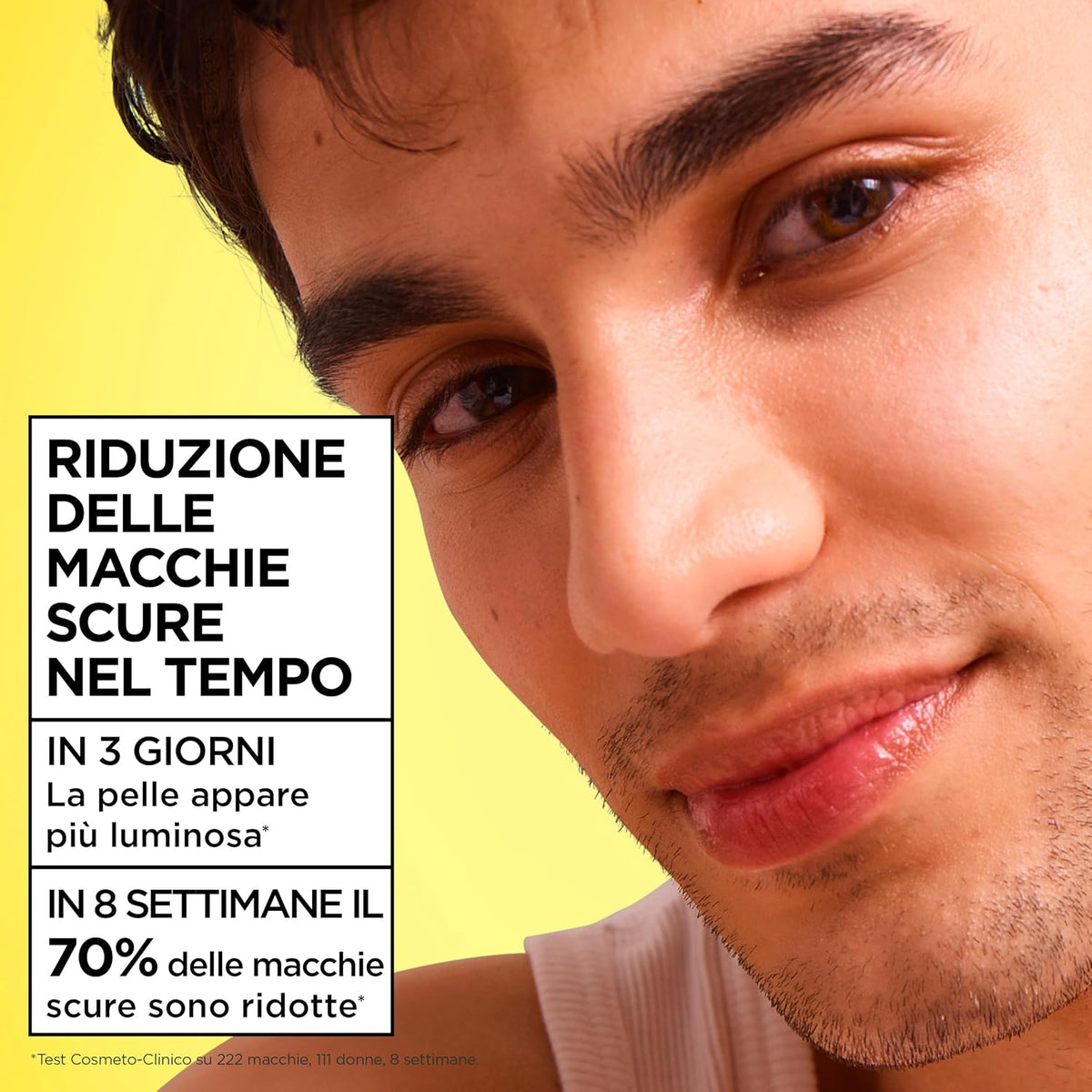 Garnier Siero Viso Vitamina C Anti-Macchie, Illuminante e Rimpolpante, Arricchito con Vitamina C, Niacinamide e Acido Salicilico, Pelle Libera dalle Macchie Scure in 6 Giorni, Incarnato Luminoso, 30ml