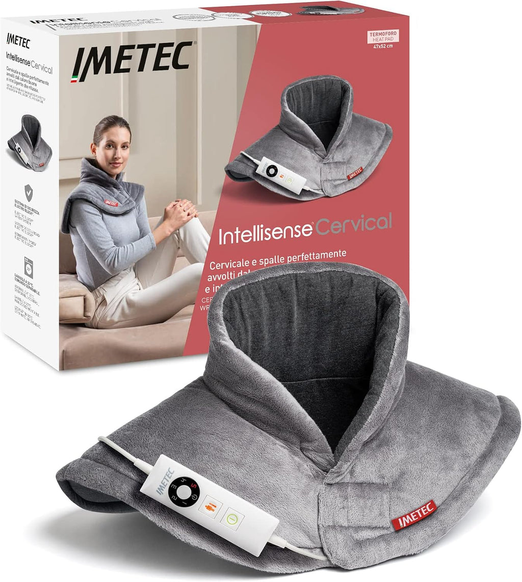 Imetec Intellisense Cervical – Termoforo cervicale e spalle 47x52 cm