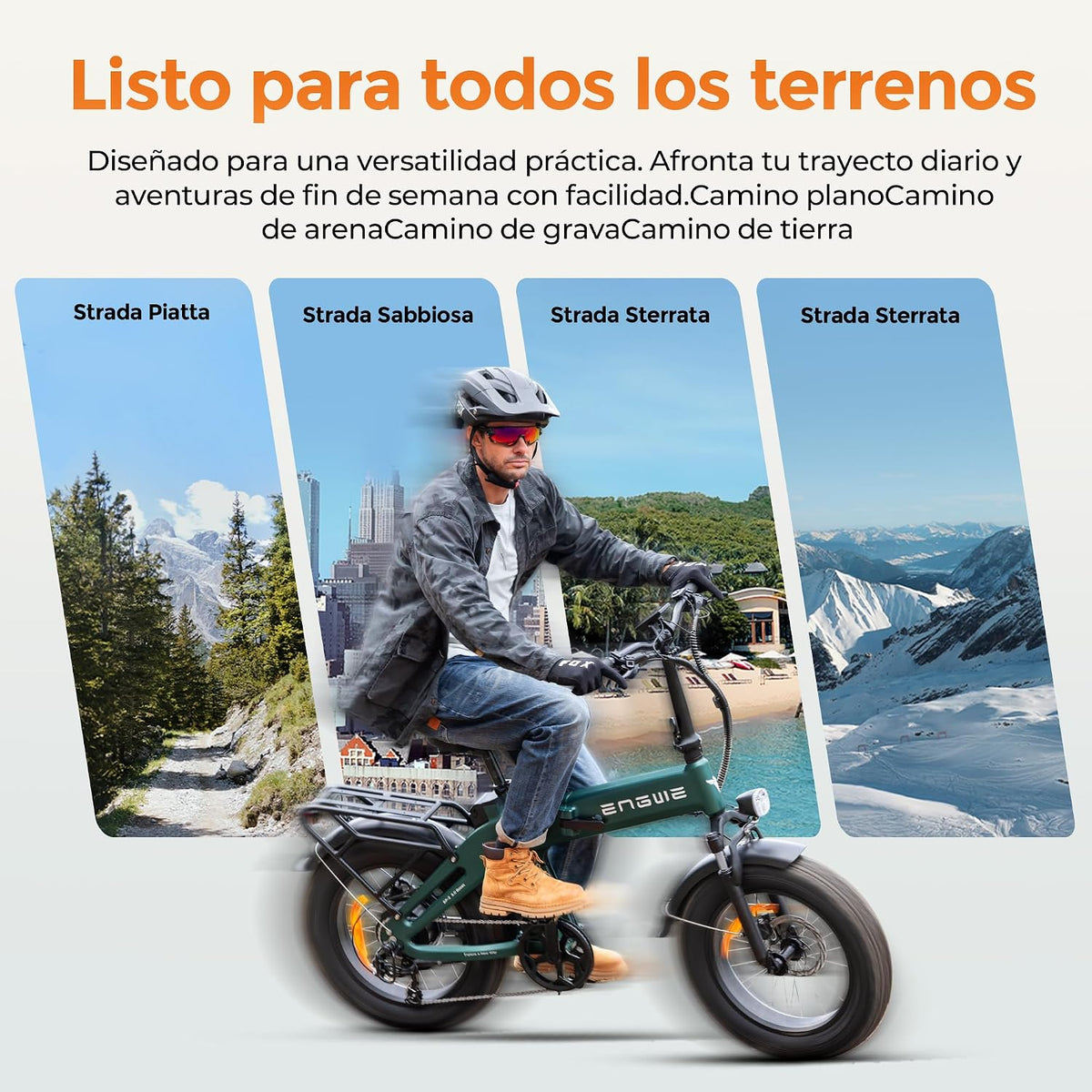 ENGWE EP-2 3.0 BOOST Bici Elettrica Pieghevole, Batteria Da 48 V 13,5Ah