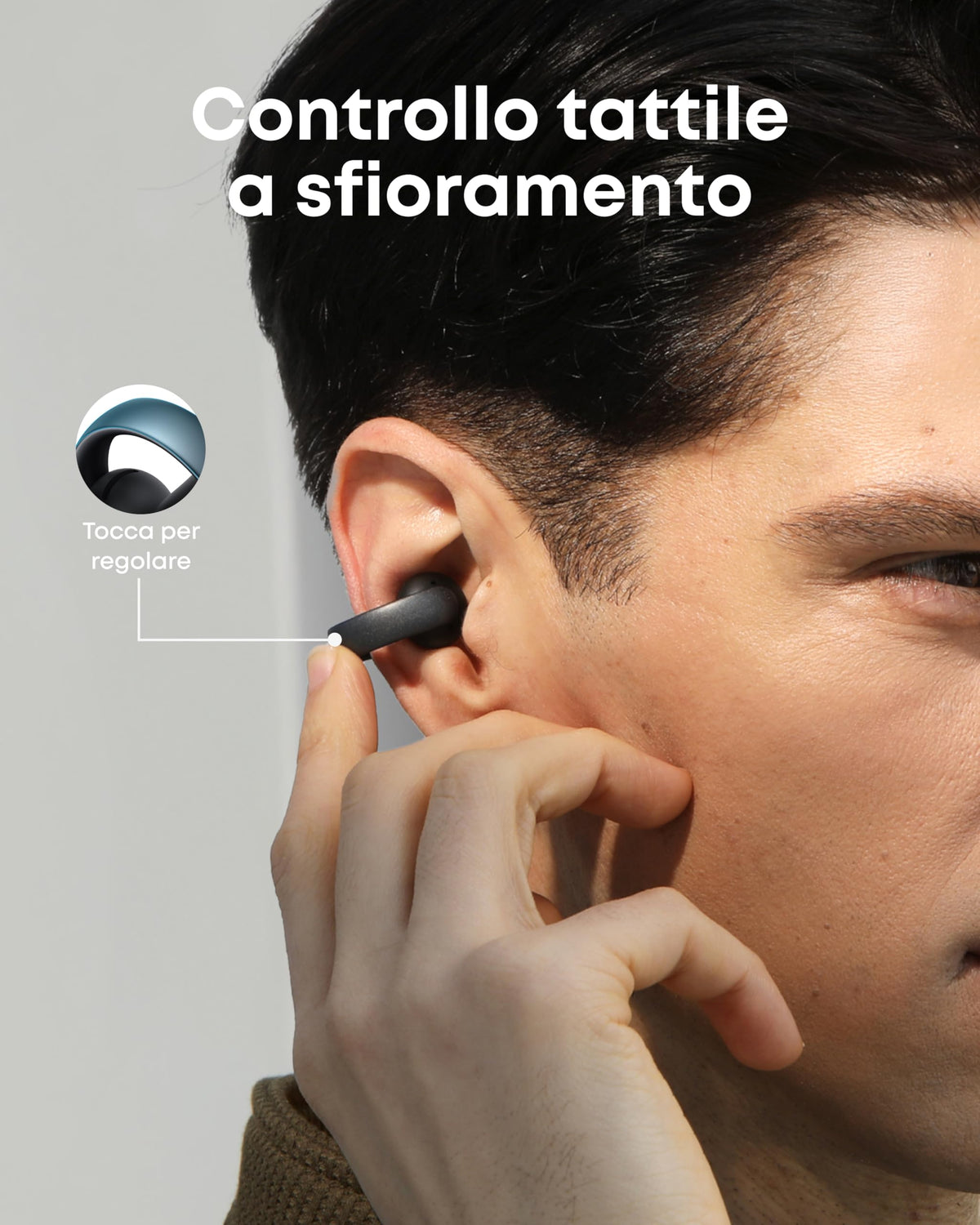 soundcore di Anker AeroClip, Cuffie Bluetooth Open Ear Clip-On
