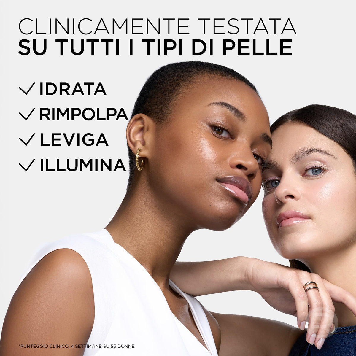 L'Oréal Paris Glass Skin Maschera in Idrogel, Per Tutti i Tipi di Pelle, Pelle Luminosa e Radiosa, Risultati Istantanei, Trend Coreana, Con Acido Ialuronico e Centella Asiatica, Revitalift, 1x37gr