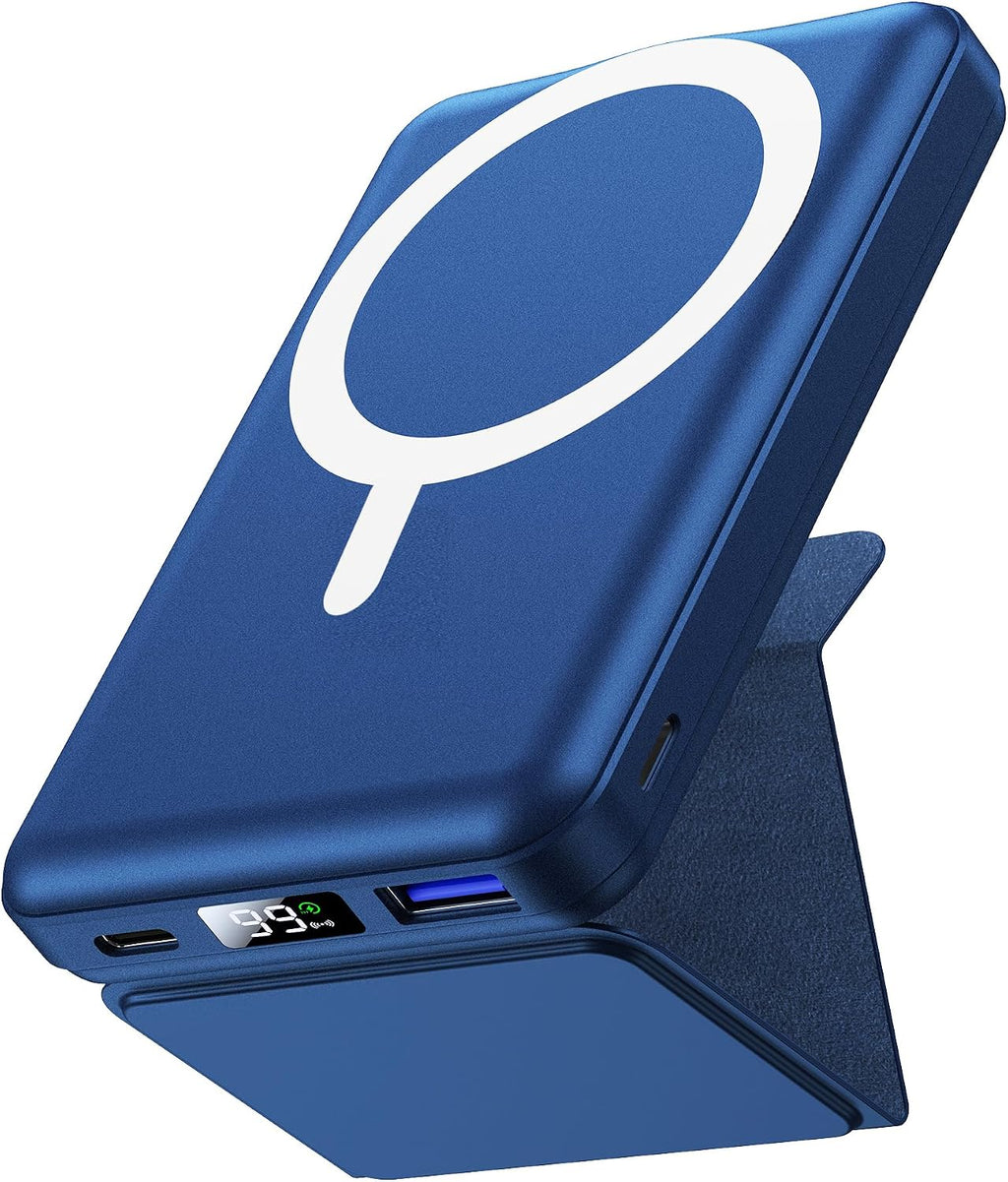 per Magsafe Powerbank 10000mAh,Power bank per iPhone con Supporto