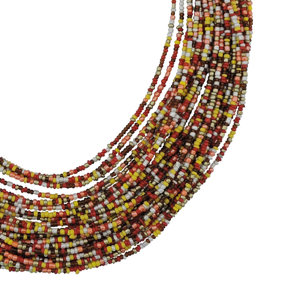 Bocar Multi Layer Chunky Bavaglino dichiarazione perle semi, collare collana per donne regalo (NK-10351)
