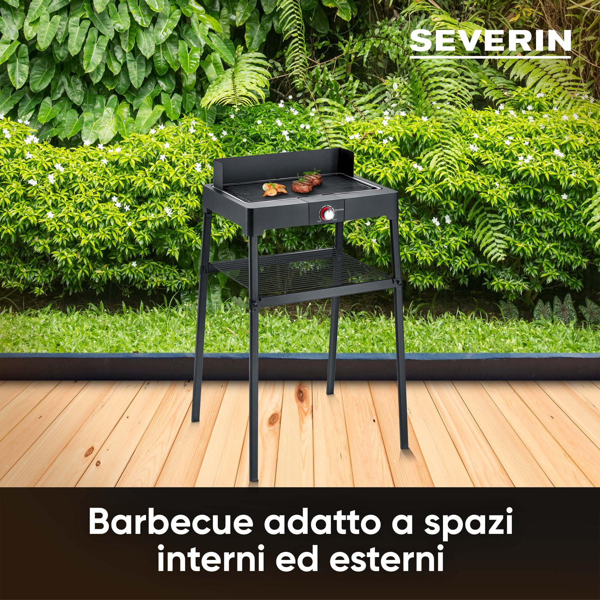 SEVERIN Barbecue Elettrico da Tavolo 2200W - PG 8565