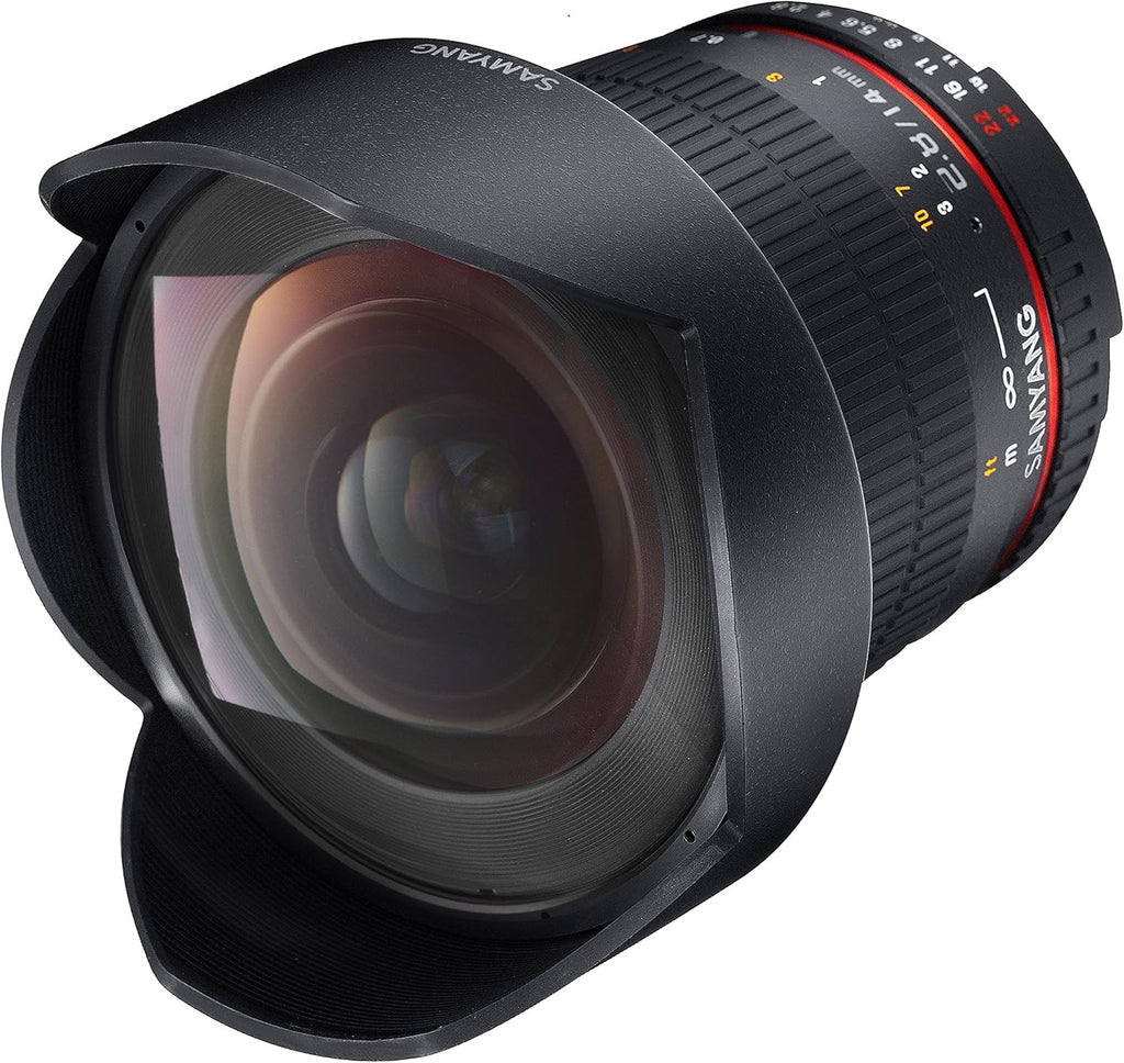 SAMYANG Obiettivo AE 14 mm f/2.8 ED IF UMC Aspherical - grandangolare per fotocamere digitali Nikon F colore: Nero