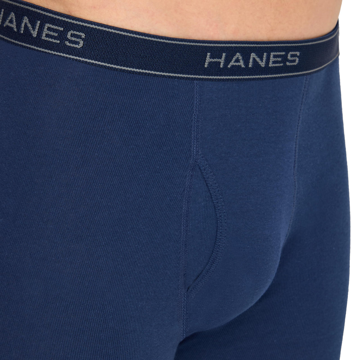 Hanes Men's Underwear Boxer Briefs Pack, Cool & Breathable Cotton Moisture-wicking Underwear for Men, No Ride Up