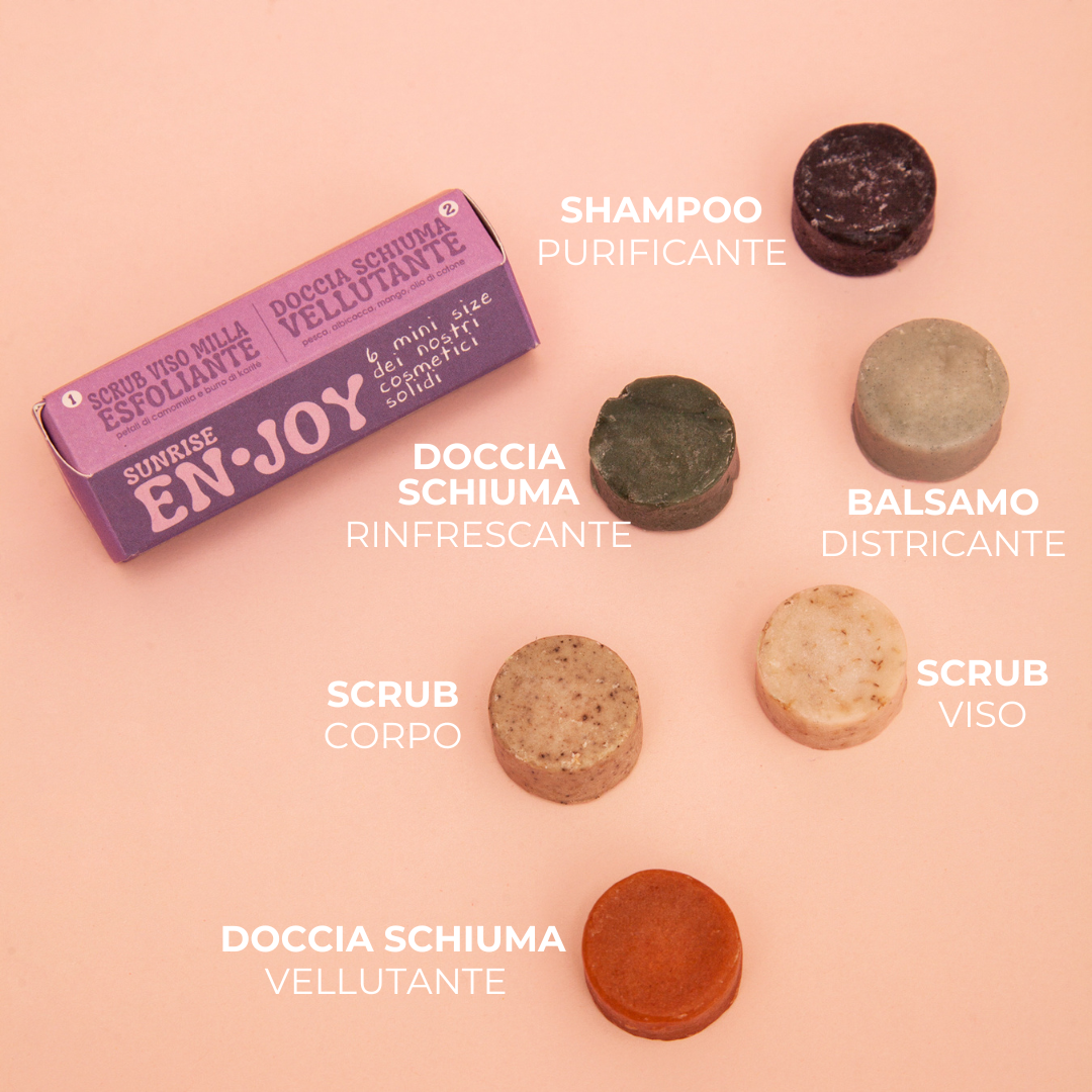 Enjoy Sunrise - Kit prova 6 mini solidi