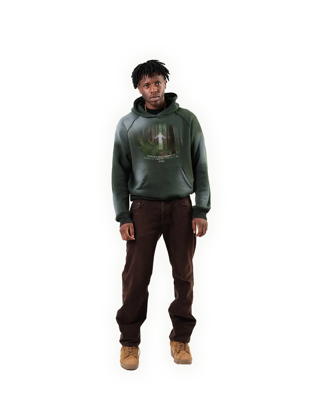 SFI V2 'MOLD GROWTH' GREEN HOODIE