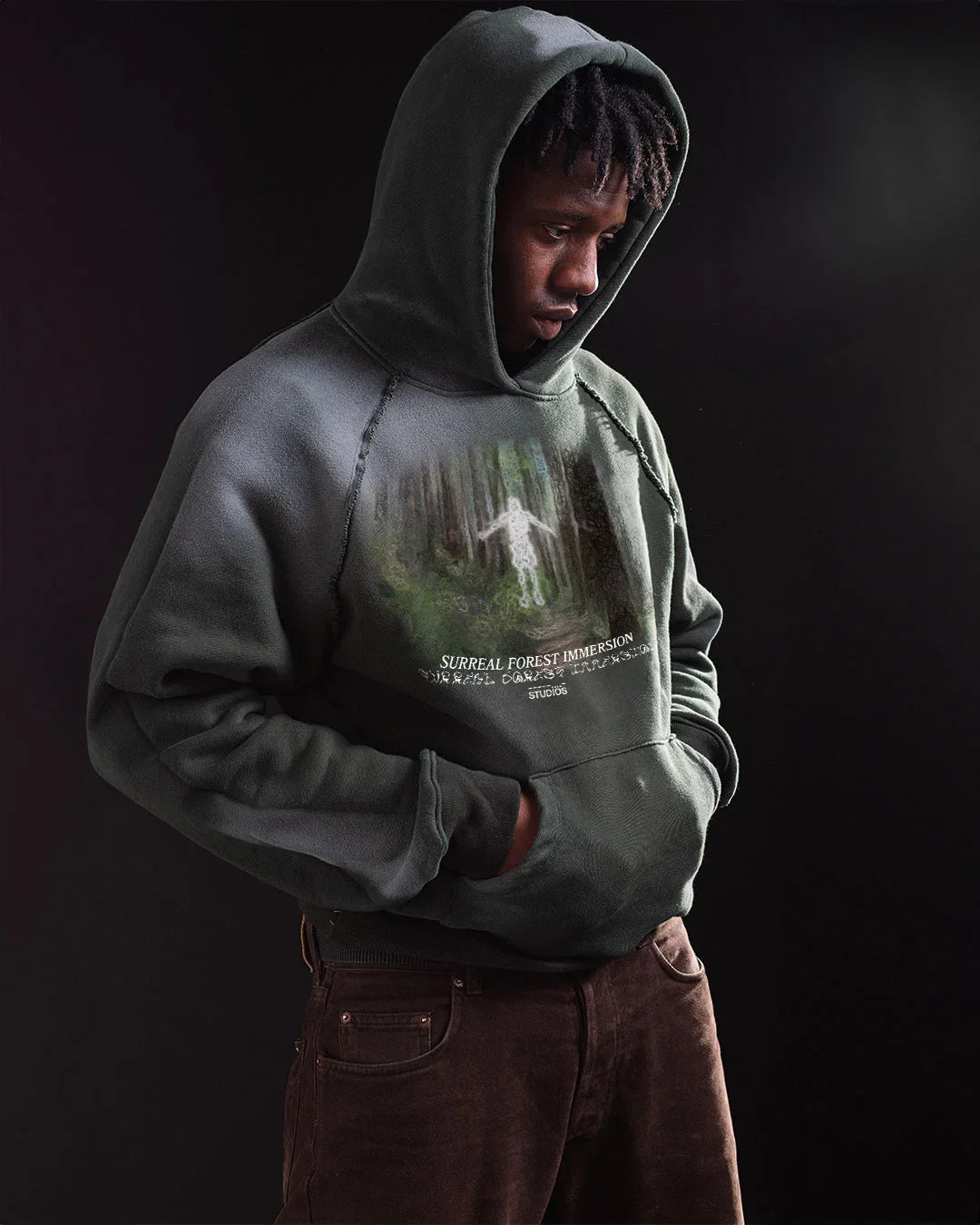SFI V2 'MOLD GROWTH' GREEN HOODIE