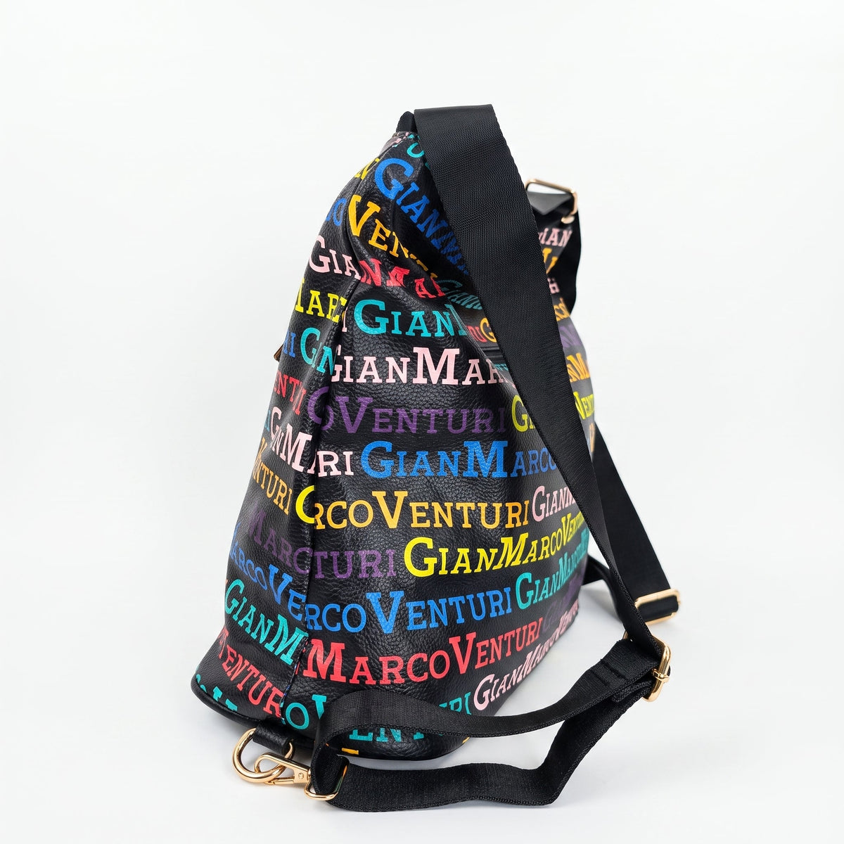 Gianmarco Venturi Borsa 2 in 1, Hobo & Zaino Multicolor