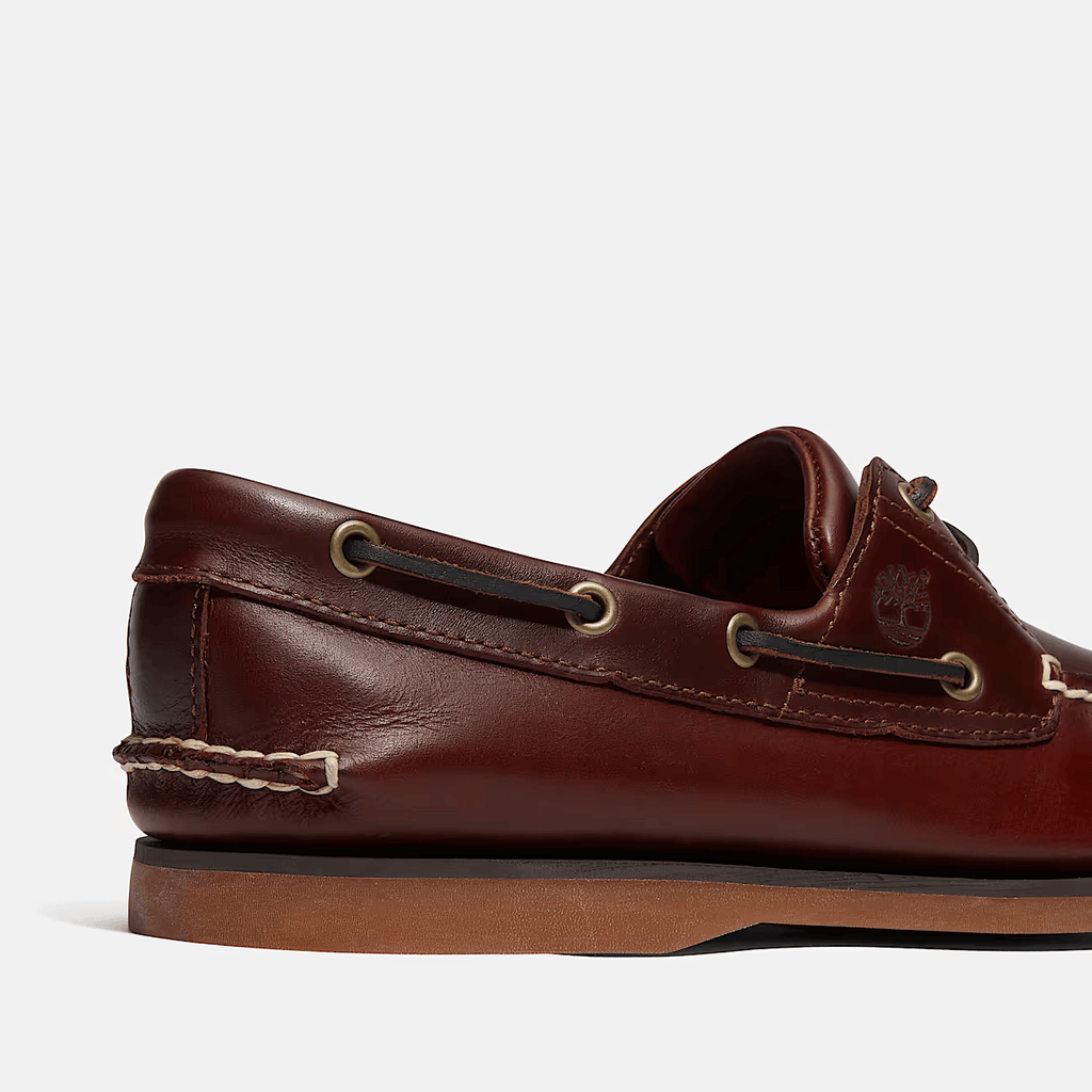 Timberland Scarpa da Barca Classic da Uomo in marrone scuro