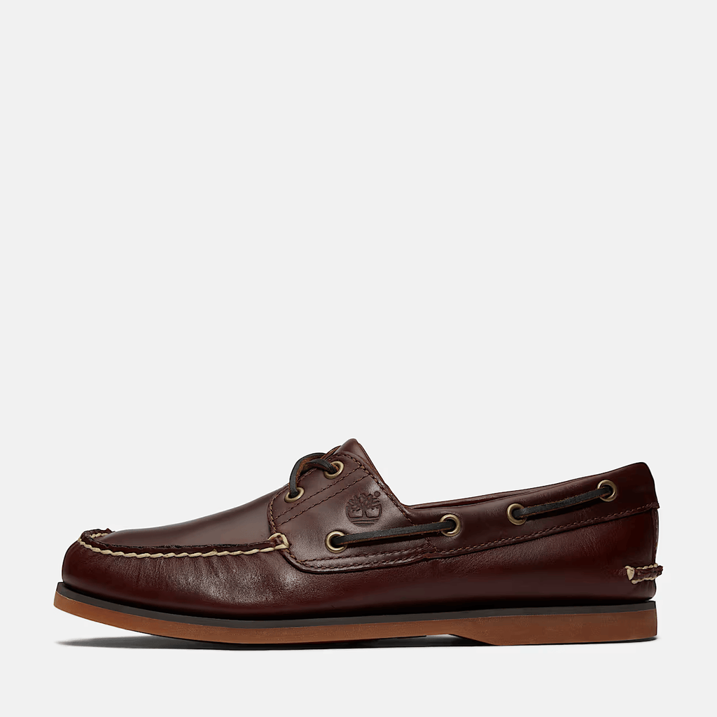Timberland Scarpa da Barca Classic da Uomo in marrone scuro