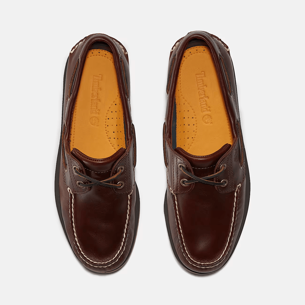 Timberland Scarpa da Barca Classic da Uomo in marrone scuro