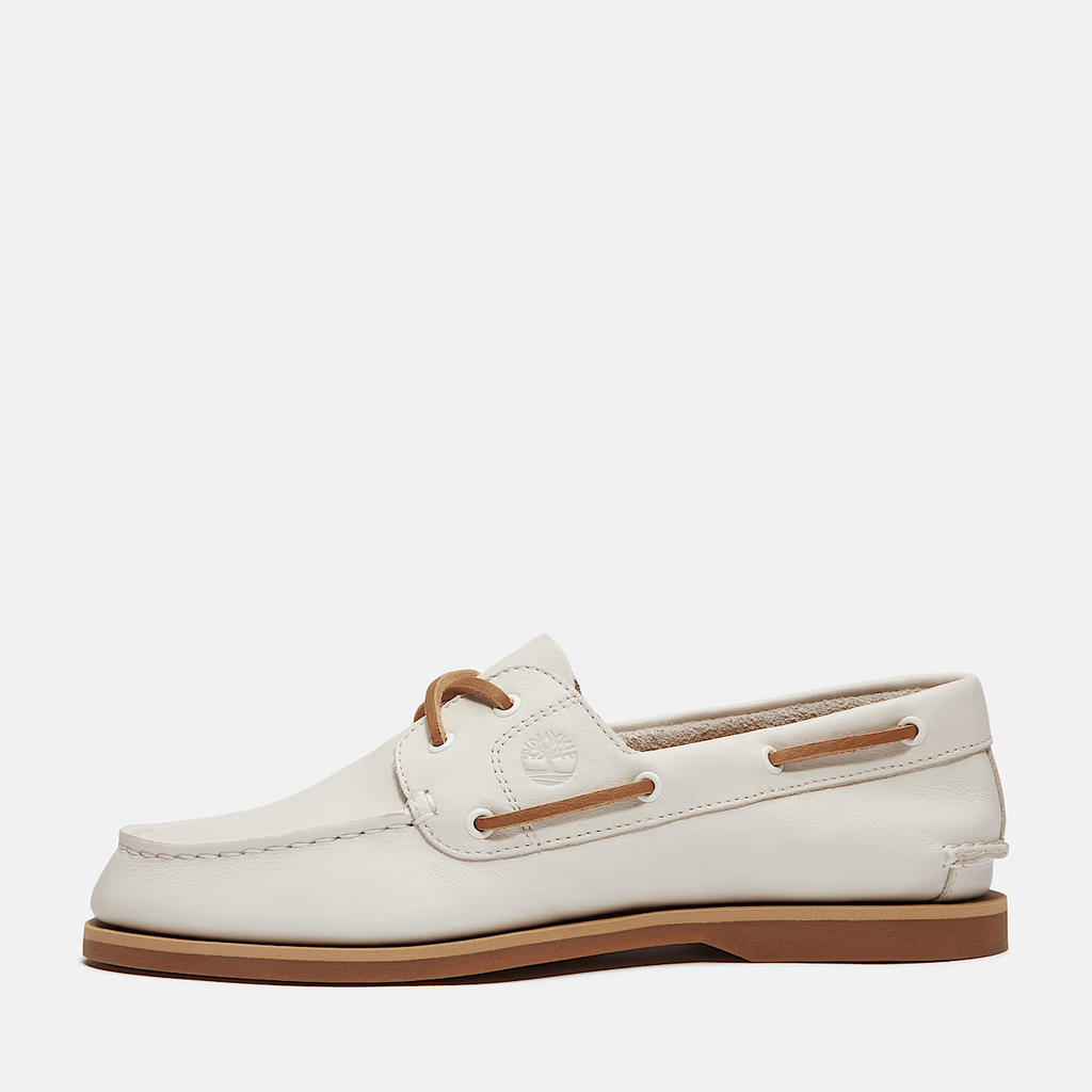 Timberland Scarpa da Barca Classic da Donna in bianco