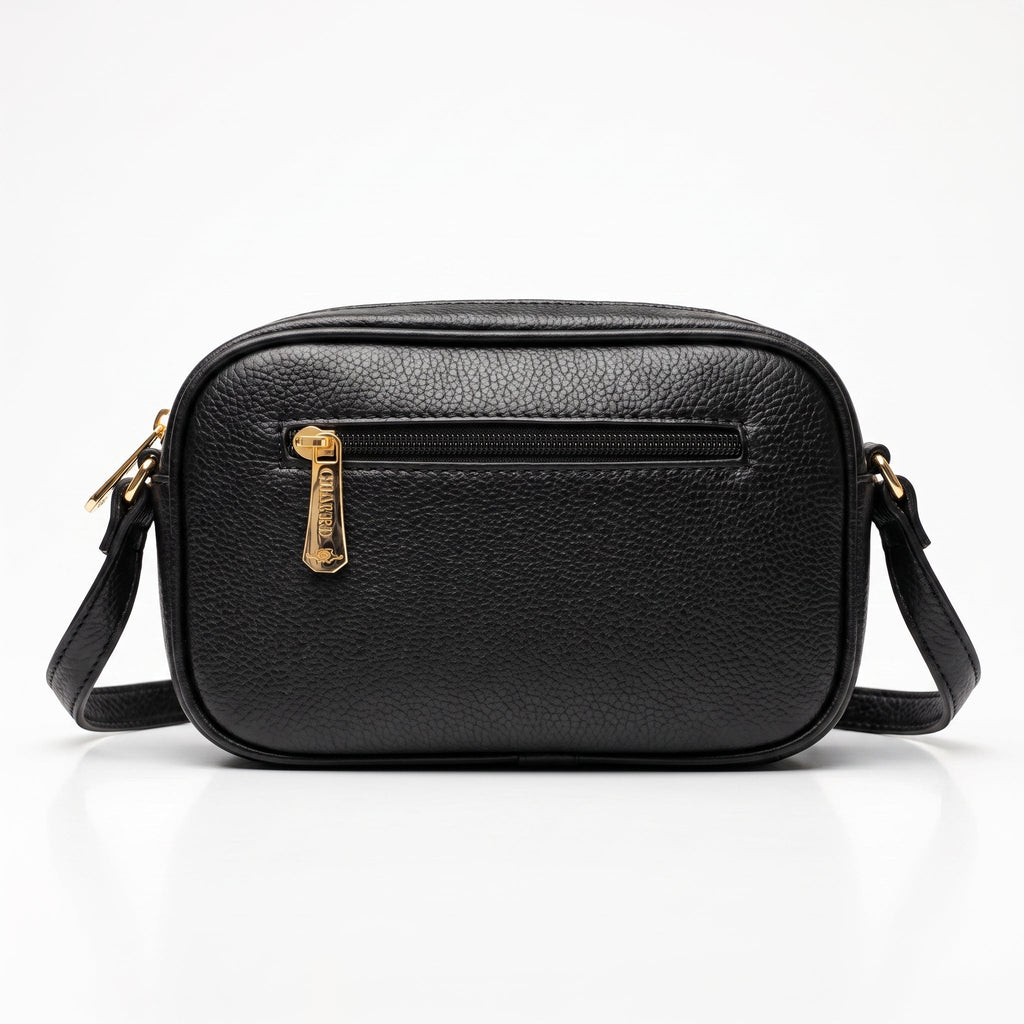 Charro Mini Borsa a Tracolla con Doppia Zip