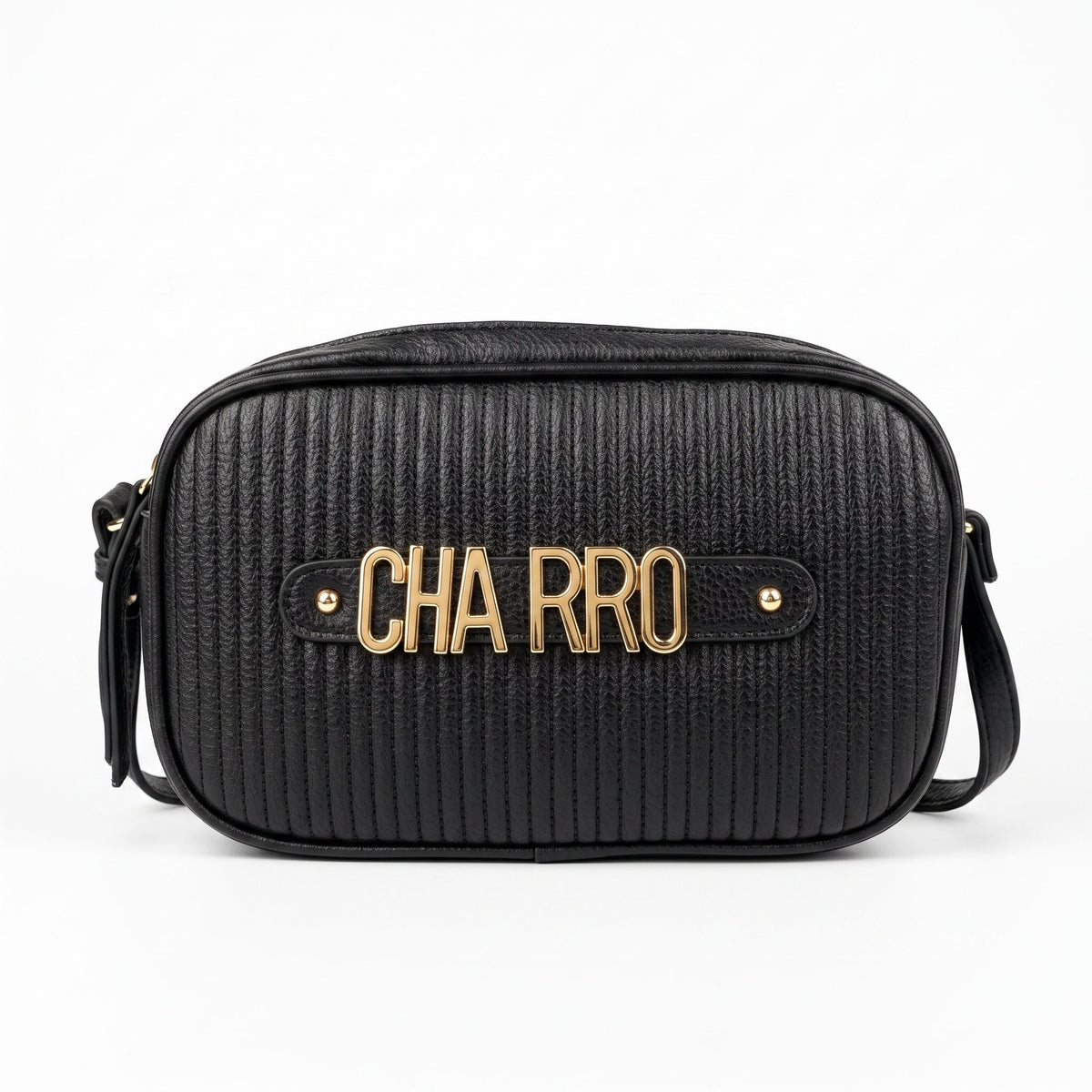 Charro Mini Borsa a Tracolla con Doppia Zip