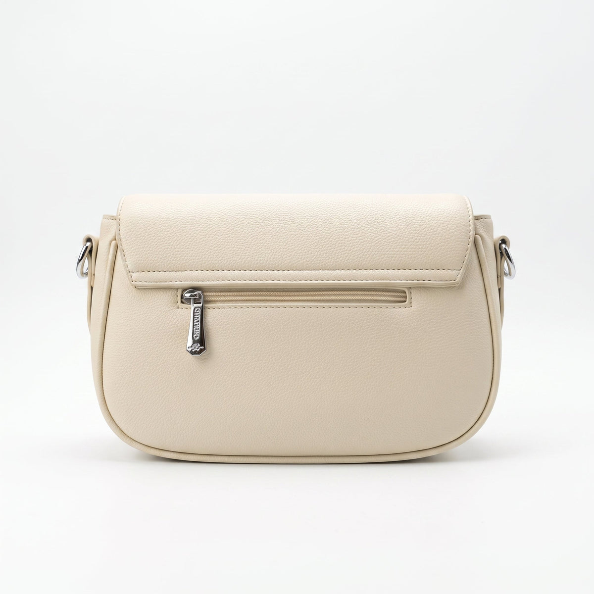 Charro Borsa Saddle Beige con Doppio Anello